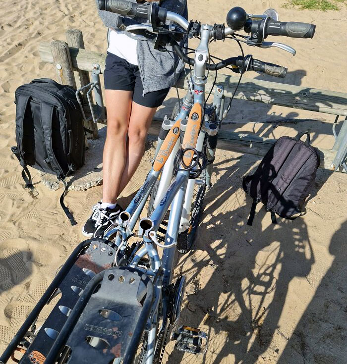 The People That Went Out Of Their Way To Steal Our Bike Seats While At The Beach