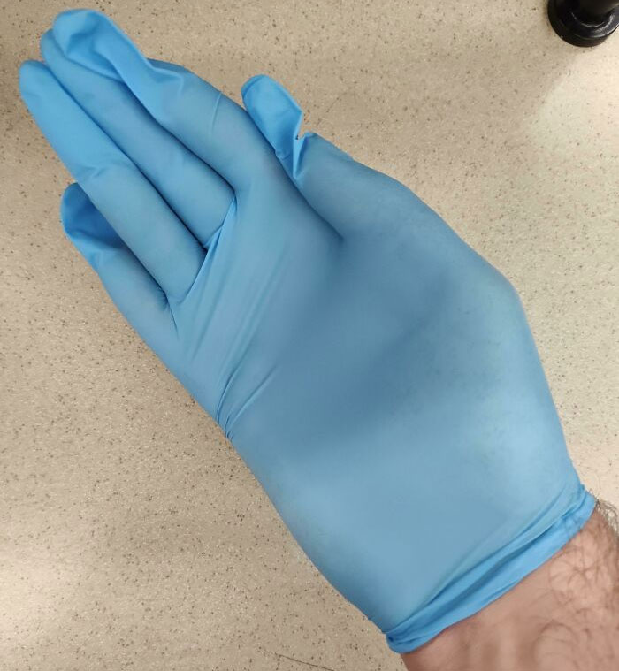 My Work Only Has Small Gloves