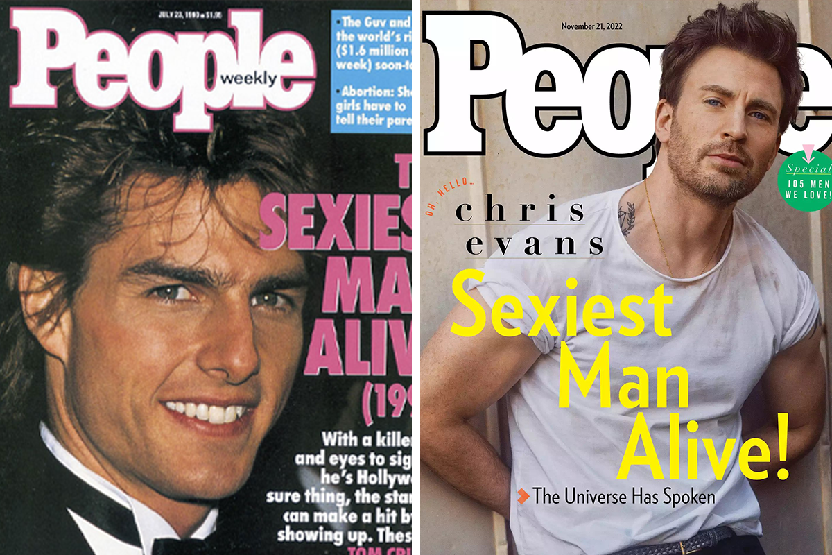 Here S How People S Sexiest Men Alive Looked When They Won Vs Now Plus This Year S Winner Chris