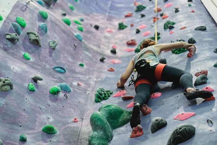 Visit An Indoor Rock Climbing Gym