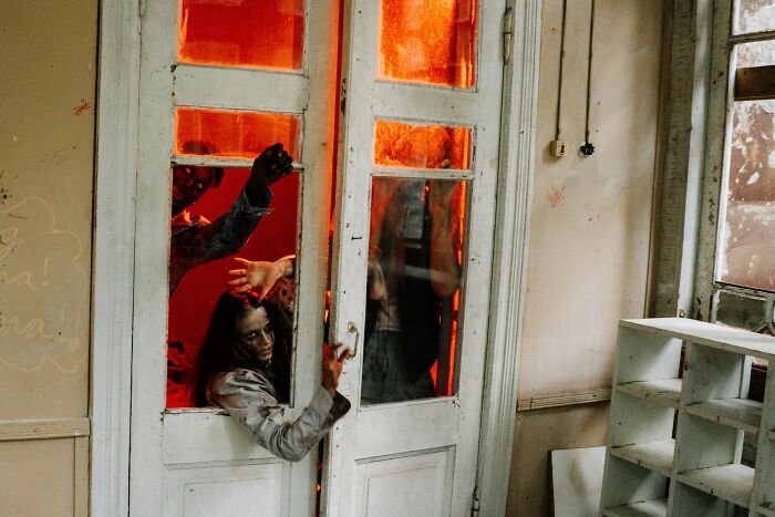 Zombies Trying To Break Into House 