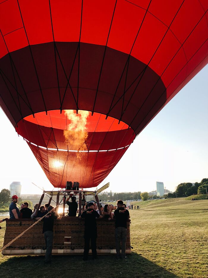 Go On A Hot Air Balloon Ride