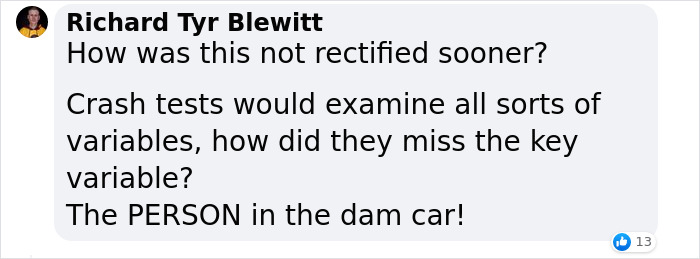 Swedish Researchers Have Developed The First Female Crash Dummy, First Tests Reveal Significant Differences Between The Sexes Swedish Researchers Have Developed The First Female Crash Dummy, First Tests Reveal Significant Differences Between The Sexes