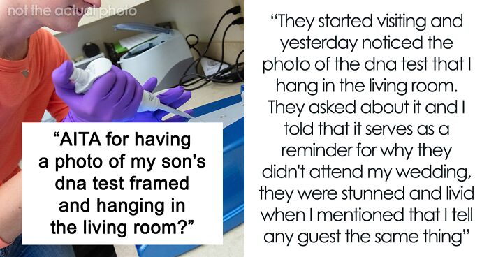 Parents Refuse To Attend Son’s Wedding Unless He Shows Them Their Grandson’s DNA Test, He Ends Up Displaying It At Home And Drama Ensues