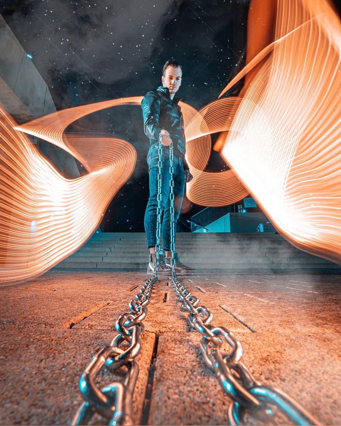 Use Slow Shutter Speed And The Light