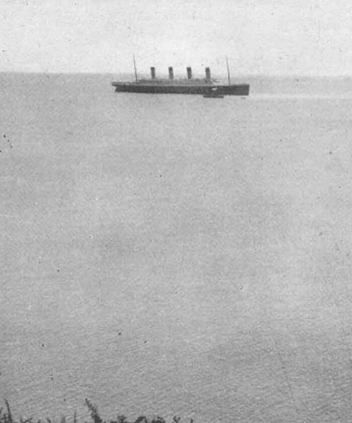 Last Known Photo Taken Of ‘Titanic’ Before Its Sinking, 1912
