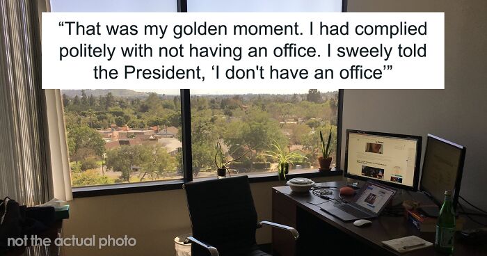 Company Leads Regret Gatekeeping New Employee From Getting An Office After She Maliciously Complies For 3 Months And The Boss Notices