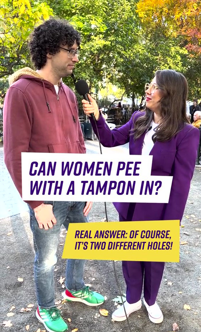 Random Men On The Street Try To Answer 9 Questions About Women’s Bodies, Highlighting How Little They Actually Know