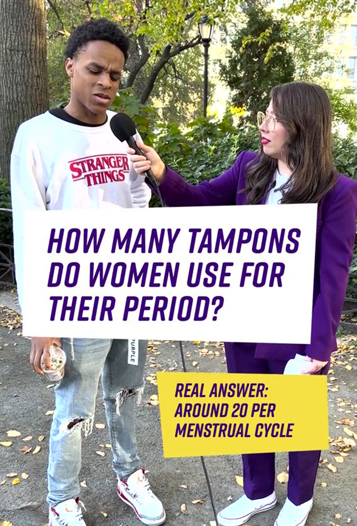 Random Men On The Street Try To Answer 9 Questions About Women’s Bodies, Highlighting How Little They Actually Know