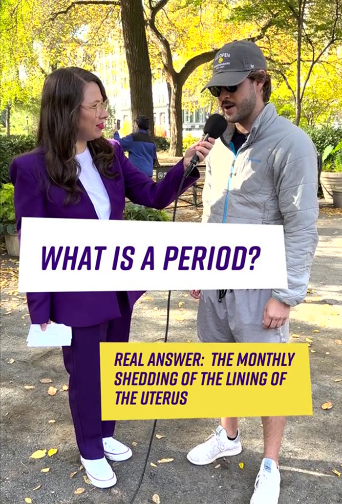 Random Men On The Street Try To Answer 9 Questions About Women’s Bodies, Highlighting How Little They Actually Know