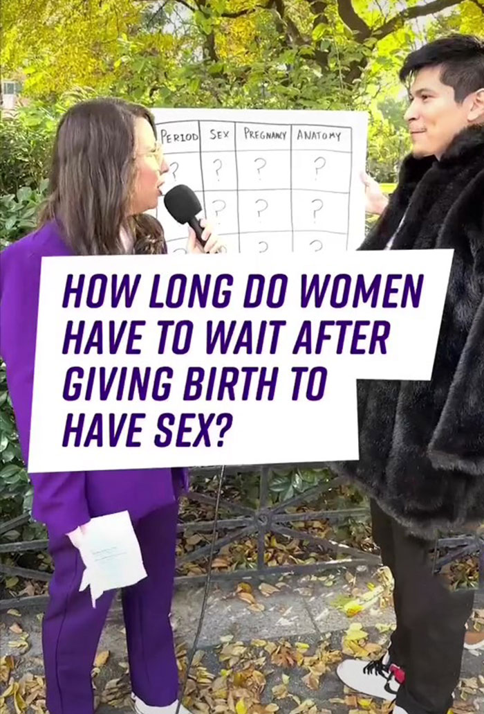 Random Men On The Street Try To Answer 9 Questions About Women’s Bodies, Highlighting How Little They Actually Know