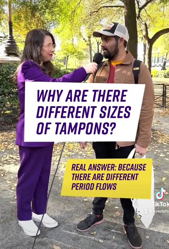 Random Men On The Street Try To Answer 9 Questions About Women’s Bodies, Highlighting How Little They Actually Know