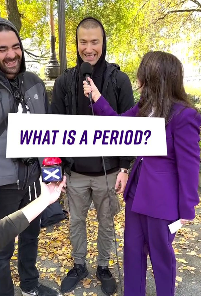 Random Men On The Street Try To Answer 9 Questions About Women’s Bodies, Highlighting How Little They Actually Know