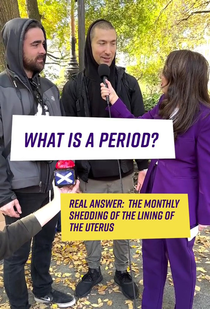 Random Men On The Street Try To Answer 9 Questions About Women’s Bodies, Highlighting How Little They Actually Know