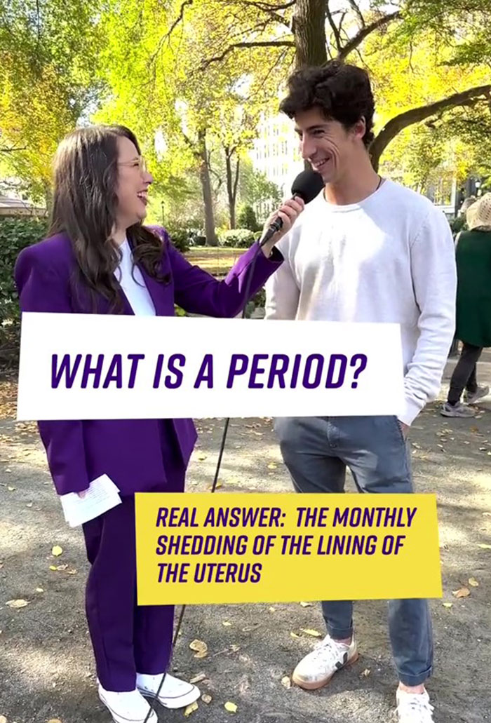 Random Men On The Street Try To Answer 9 Questions About Women’s Bodies, Highlighting How Little They Actually Know