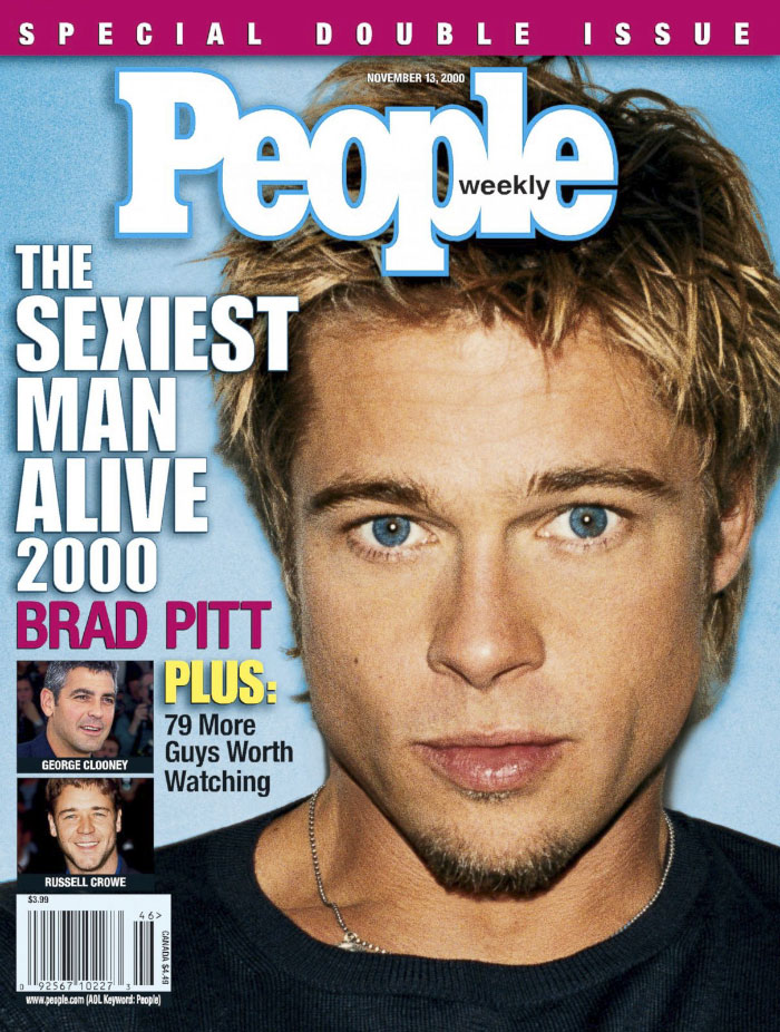Brad Pitt, el hombre más sexi del 2000