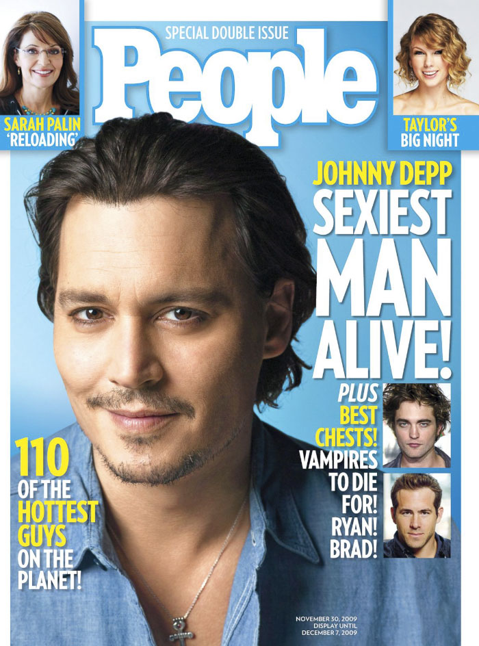 Johnny Depp, el hombre más sexi del 2009