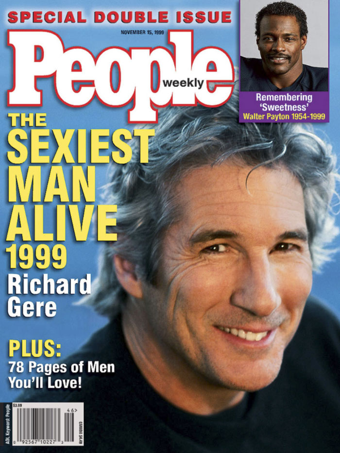 Richard Gere, el hombre más sexi de 1999