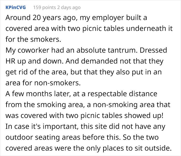 The Internet Applauds This Non-Smoker For Winning An Extra Break By 'Technically' Smoking The Internet Applauds This Non-Smoker For Winning An Extra Break By 'Technically' Smoking