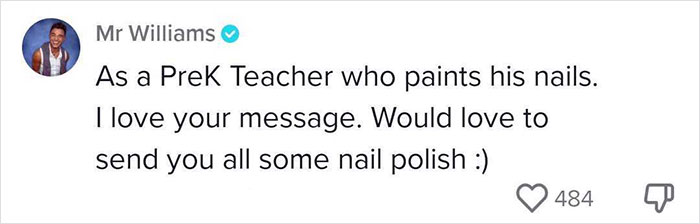 Dad Gets Applauded Online For Standing Up For His Son Who Got Bullied For Wearing Nail Polish Dad Gets Applauded Online For Standing Up For His Son Who Got Bullied For Wearing Nail Polish