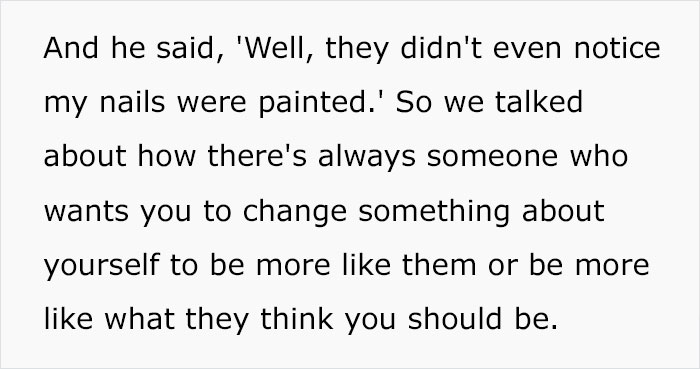 Dad Gets Applauded Online For Standing Up For His Son Who Got Bullied For Wearing Nail Polish Dad Gets Applauded Online For Standing Up For His Son Who Got Bullied For Wearing Nail Polish