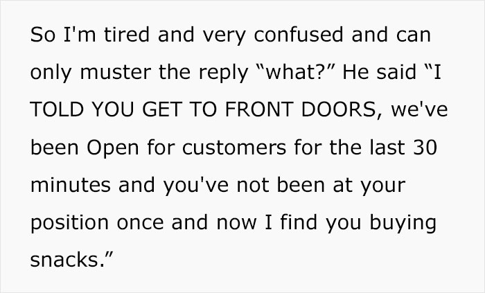 Customer Realizes Store Manager Is Shouting At Them, Mistaking Them For An Employee, Decides To Teach Them A Lesson Customer Realizes Store Manager Is Shouting At Them, Mistaking Them For An Employee, Decides To Teach Them A Lesson