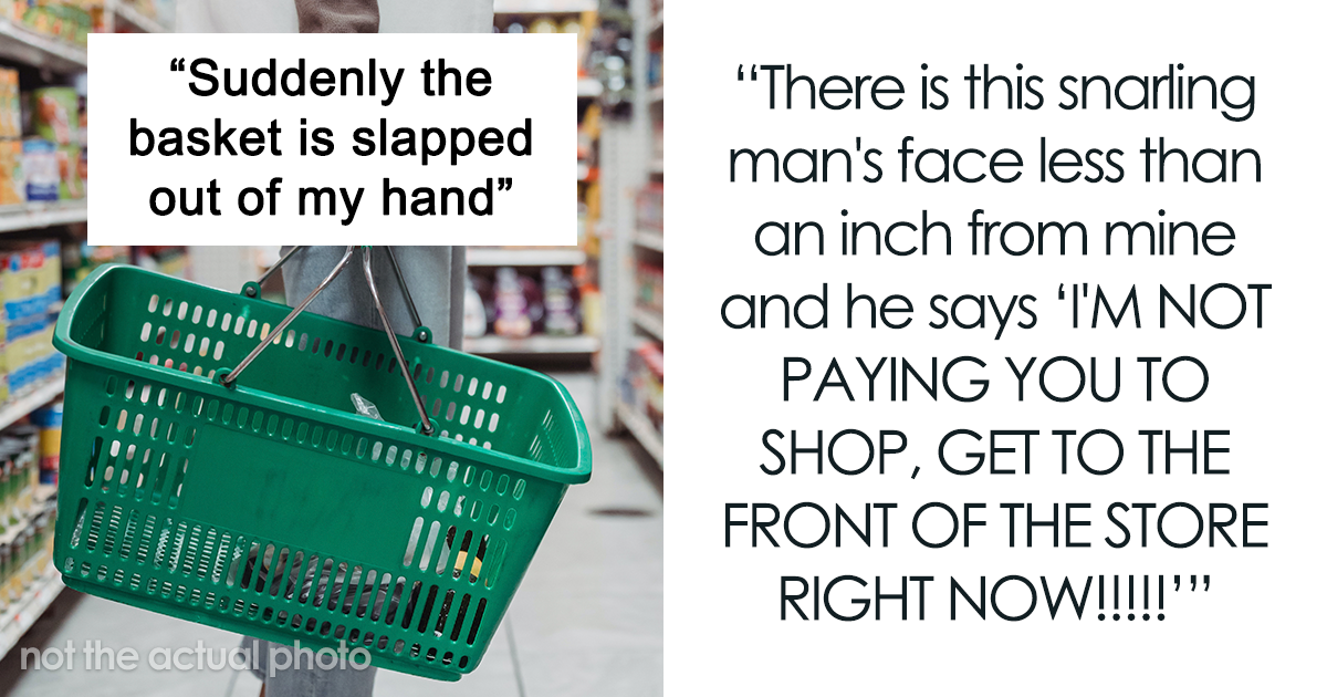 Customer Realizes Store Manager Is Shouting At Them, Mistaking Them For