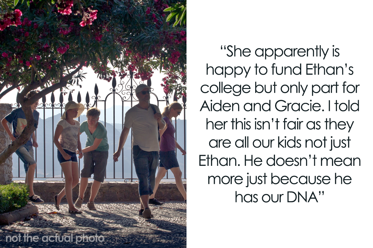 For Treating My Adopted Children The