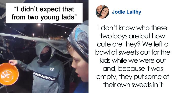 Viral Video With Over 1M Views Shows Two Kids Leaving Candy In An Empty Treat Bowl In A Heartwarming Act Of Kindness