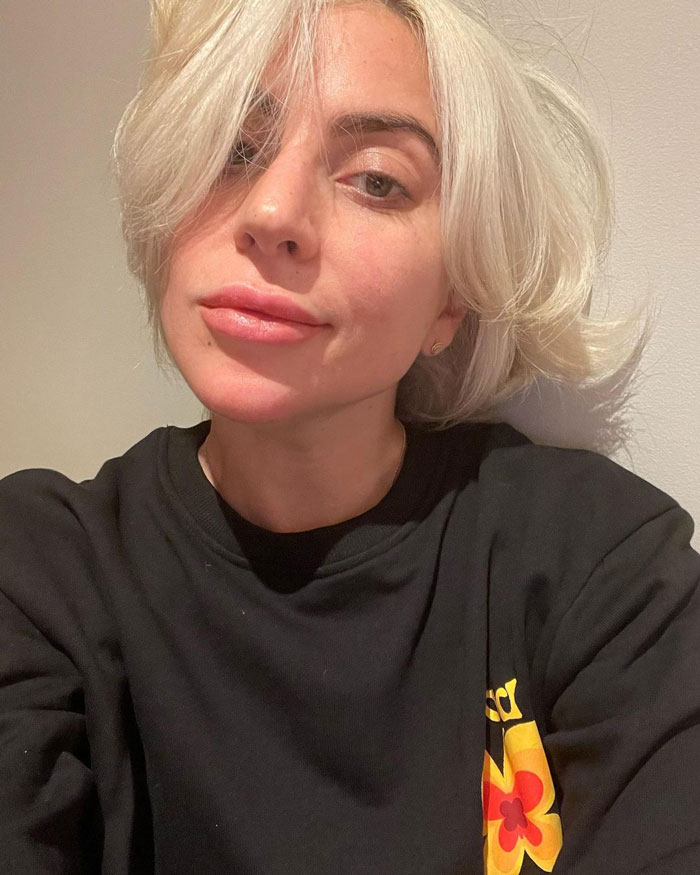 When Lady Gaga Posted This Photo Without Make Up On