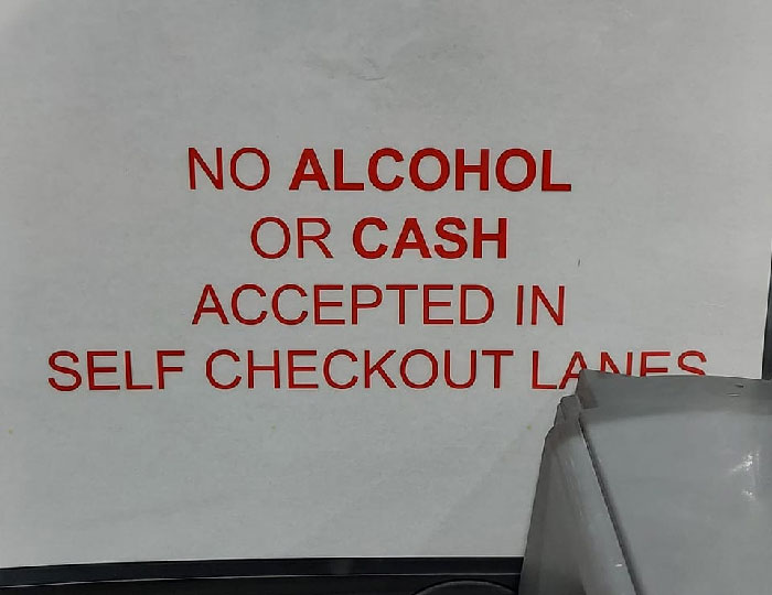 Had No Idea You Could Make Your Purchase With Alcohol Instead Of Money