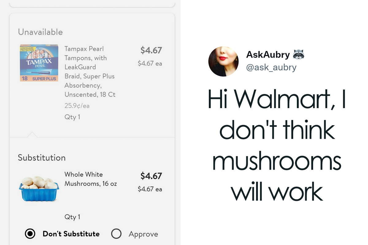 Viral Twitter Thread With Over 400K Likes Has People Telling About Online  Shopping Fails After Reading Of Walmart AI's Ridiculous Replacement  Suggestion | Bored Panda