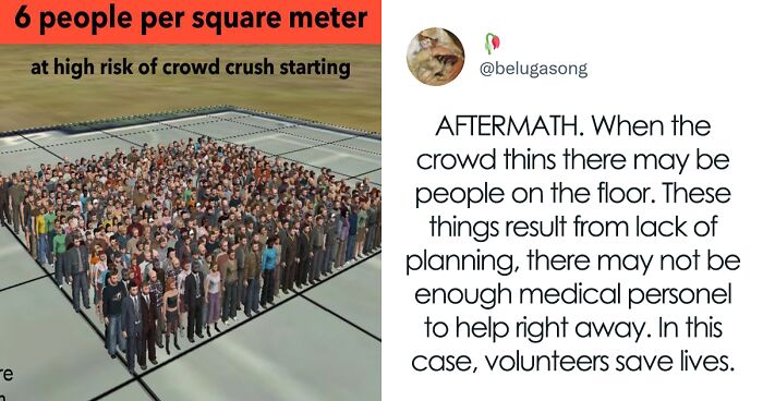 24 Potentially Life-Saving Tips If You Ever Find Yourself Trapped In A Crushing Crowd, As Shared In This Dedicated Twitter Thread