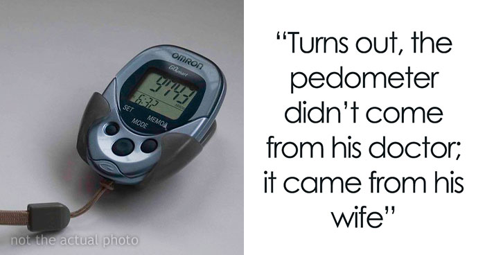 Controlling Wife Insists Her Husband Walks 10,000 Steps A Day Despite Doctor’s Advice, Colleagues Step In To Trick Her
