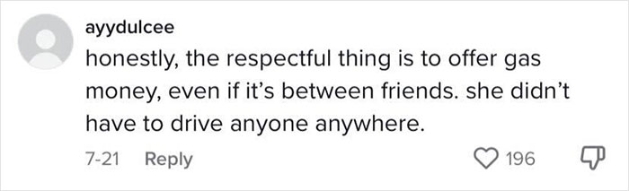 Man Is Confused After Getting A Message From A “Friend Of A Friend” Who Gave Him A Ride Home Asking Him To Pay $2.47 For Gas Man Is Confused After Getting A Message From A “Friend Of A Friend” Who Gave Him A Ride Home Asking Him To Pay $2.47 For Gas