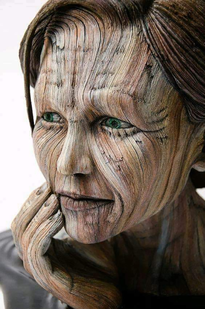American Sculptor Christopher David White, Whose Work Will Surprise You Because He Uses The Power Of Illusion In His Art. It Is Hard To Believe That His Sculptures Are Made Of Clay, Not Wood, As They Appear At First Glance