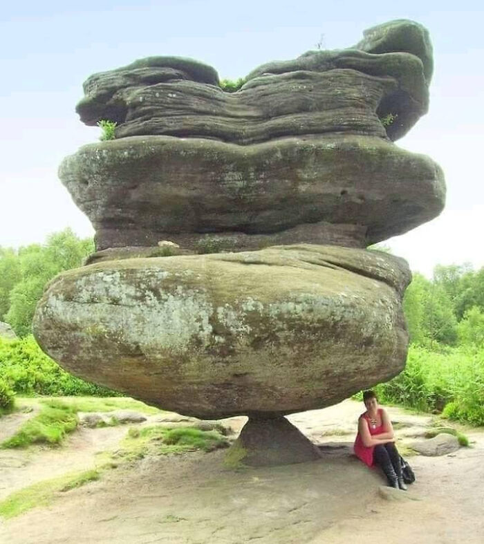 Amazing Balancing Of Ancient Stones At Brimham Rocks