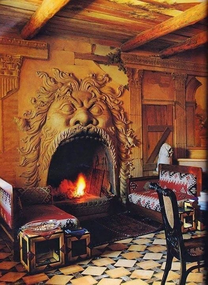 A 16th Century Italian Fireplace