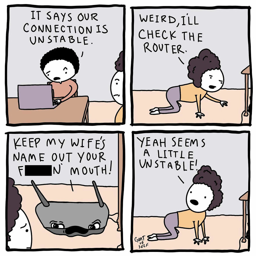 New Quirky Comics By Cameron Spires With A Dark Ending