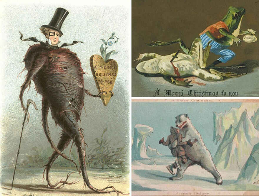 Lovely Victorian Christmas Cards