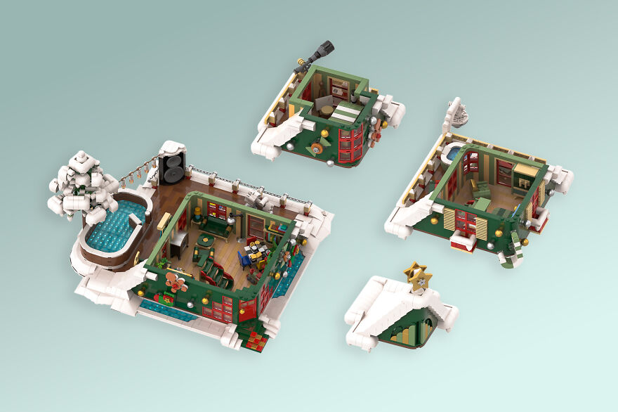 Christmas Is Coming, So I've Built A Kind Of Modular LEGO Christmas Tree