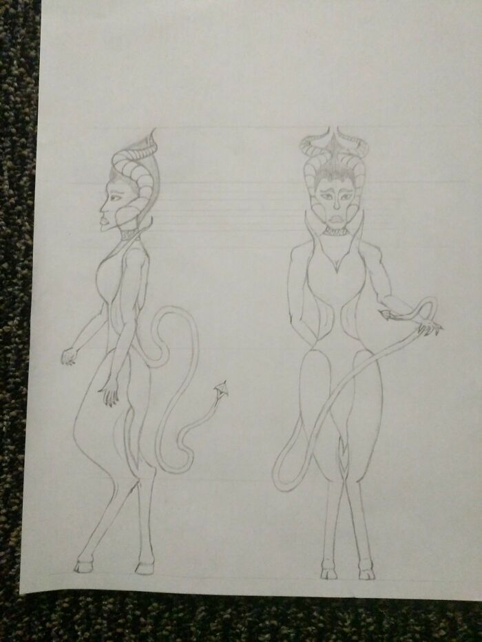 Professor Saw Me Drawing During His Lecture And Asked If This Was Him - “Um, Not Unless You Have A Really Interesting Personal Life, Sir.”