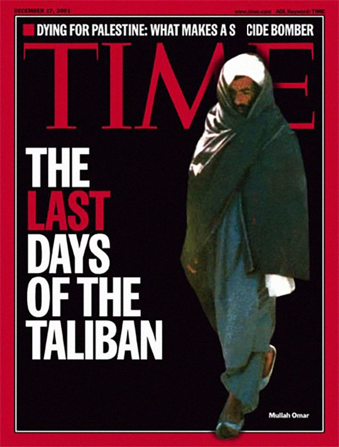Time Magazine Cover, December 2001
