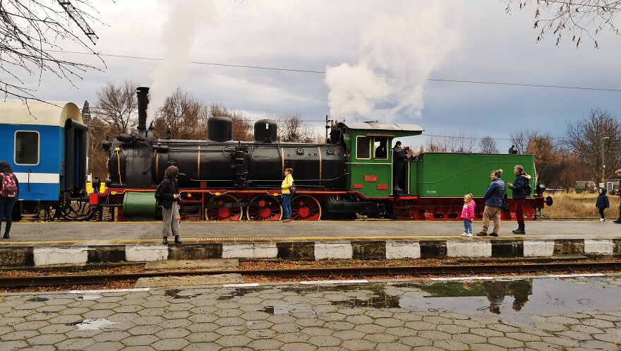 114 Years Old Steam Locomotive Is Back On Tracks In Bulgaria! And I Was Able To Catch A Glipmse Of It's First Journey This Millennium!