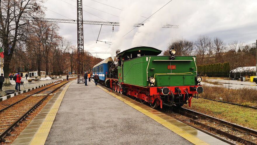 114 Years Old Steam Locomotive Is Back On Tracks In Bulgaria! And I Was Able To Catch A Glipmse Of It's First Journey This Millennium!