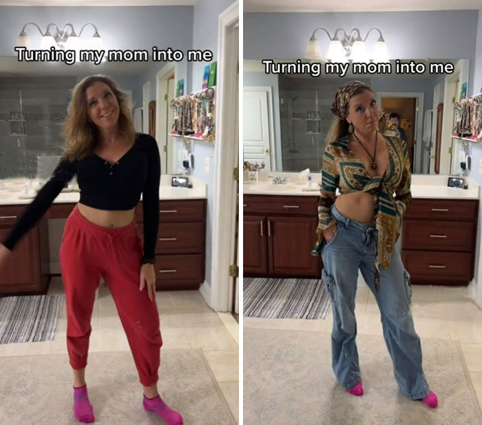 Turning-My-Mom-Into-Me-Tiktok-Trend