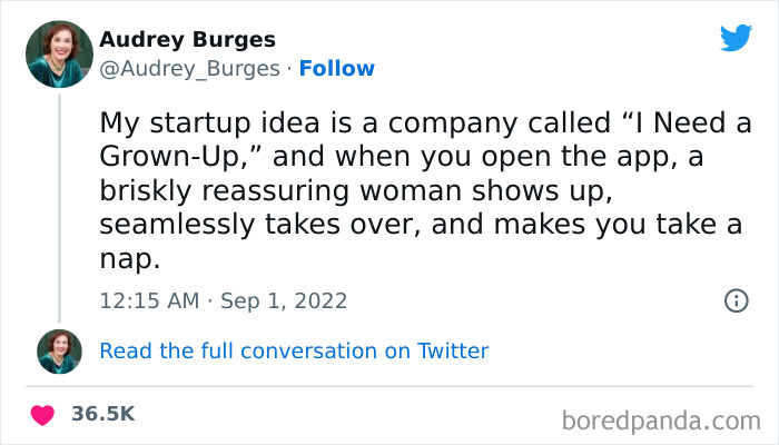 Tweet about startup idea