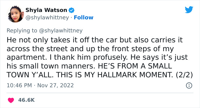 This Woman Has A Real-Life Hallmark Movie Moment, And Folks Online Are Enjoying It This Woman Has A Real-Life Hallmark Movie Moment, And Folks Online Are Enjoying It