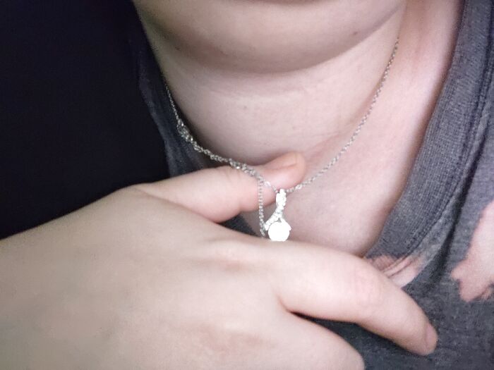 A Truly Touching Bonus Daughter Necklace