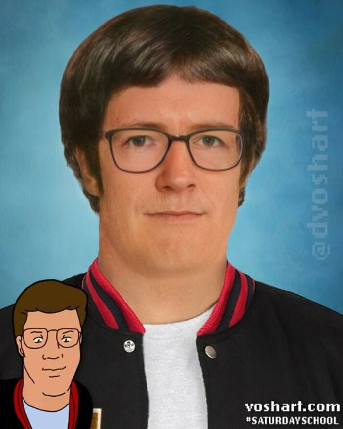 Hank Hill From King Of The Hill